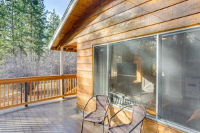 2 Mi to Big Bear Mtn Resort Cabin with Updated Deck Big Bear Lake